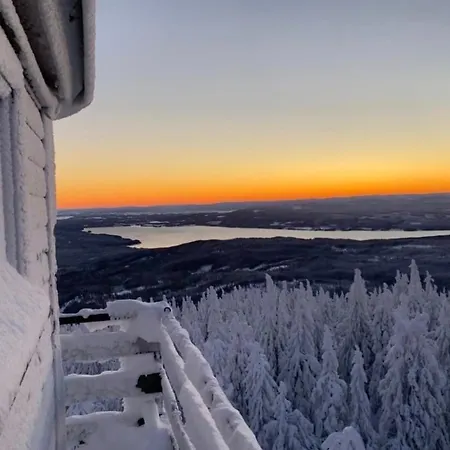 Unique Tiny House With Hot Tub Just 30 Minutes From Oslo בית נופש Eidsvoll Verk