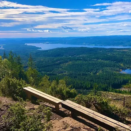בית נופש Unique Tiny House With Hot Tub Just 30 Minutes From Oslo *